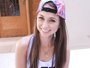 Sucking And Stripping Riley Reid Loves Hard Cock