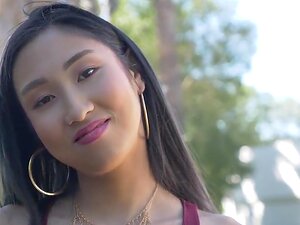 Petite Asian Eva Yi Knows How To Take A Huge Cock